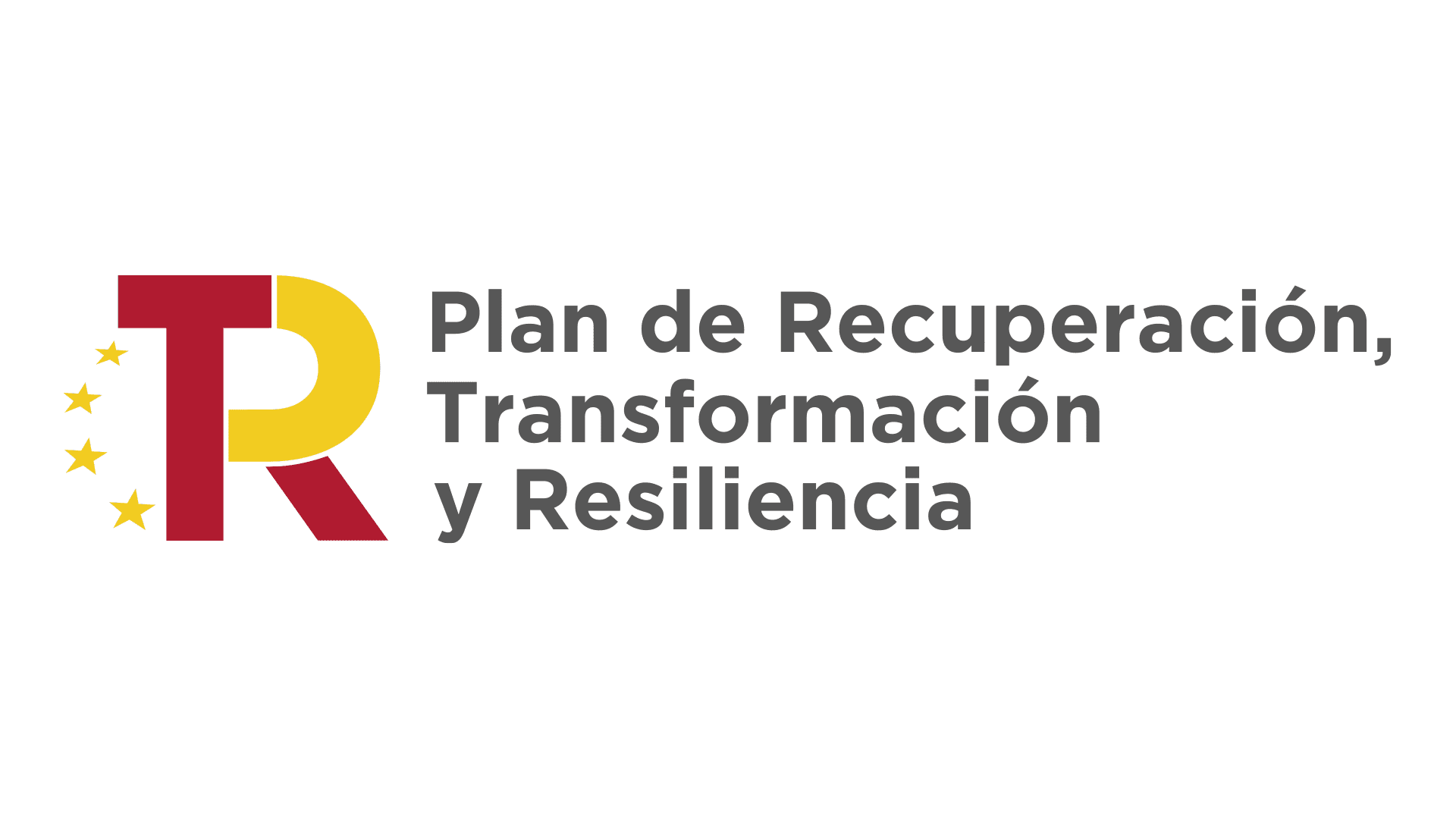 Logotipo plan de recuperación, transformación y resiliencia