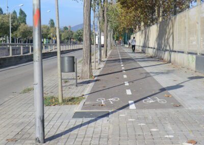 Carril bici Avinguda Maristany