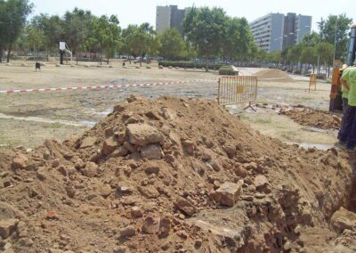 Riego aguas freáticas